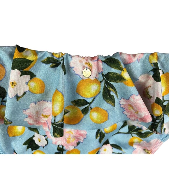 Victoria's Secret 2-Piece One Shoulder Ruffle Bikini  Women's XS  NWT  Floral - Picture 10 of 13